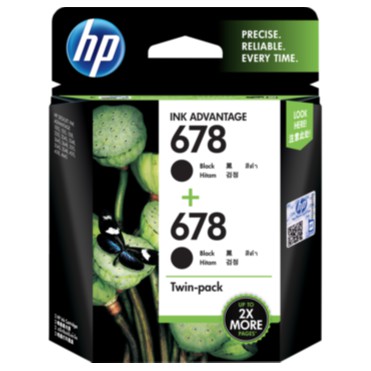 HP 678 Twin Pack Black Ink Cartridge (L0S23AA),For 2645/4645/1515/2515/2545/3545/4515 | Shopee Malaysia