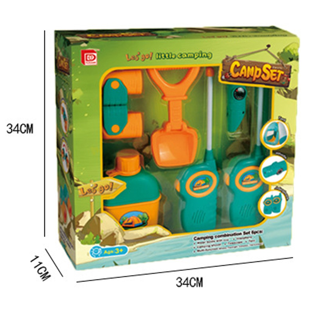 pretend play camp set