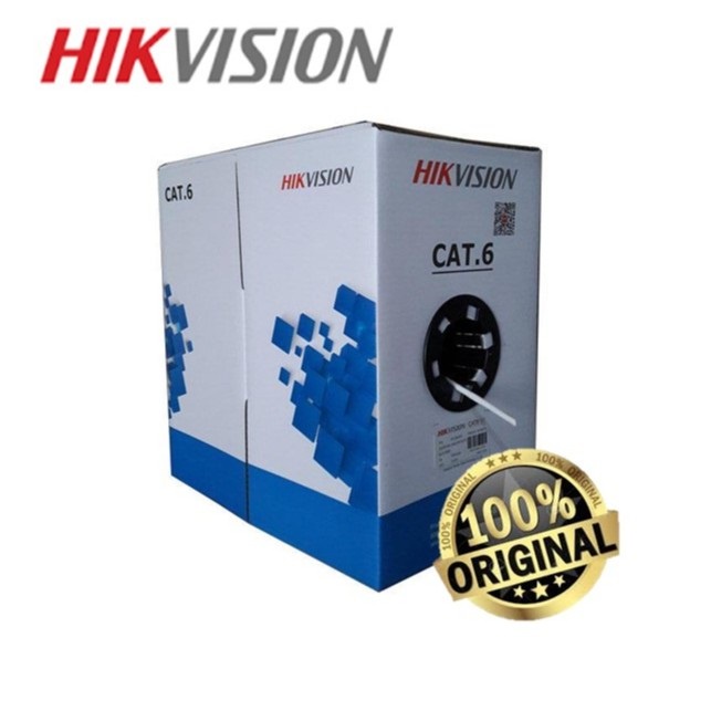 HIK HIKVISION DS1LN6UEW NETWORK CABLE 24AWG CAT 6 CAT6 UTP LAN