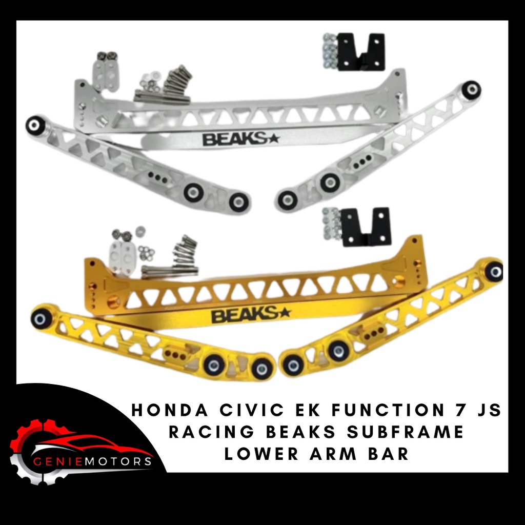 HONDA CIVIC EK FUNCTION 7 JS RACING BEAKS SUBFRAME LOWER ARM BAR Shopee Malaysia