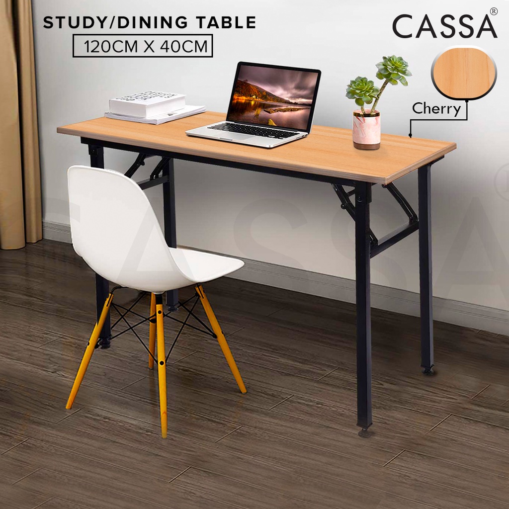 Cassa Piazza Foldable Simple Computer Desk PC Laptop Table Workstation Study Home Office Furniture
