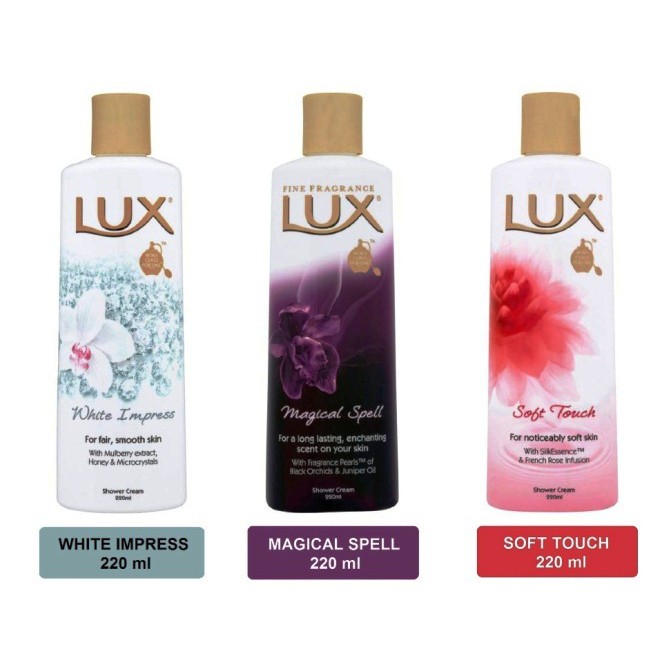 LUX SHOWER CREAM 220ML Shopee Malaysia