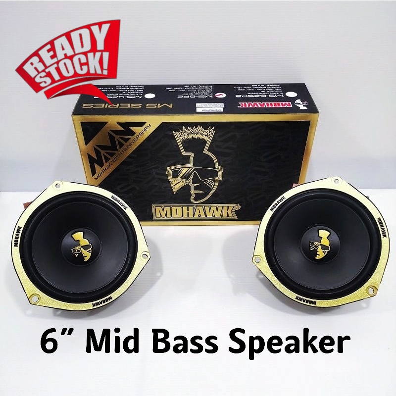 MOHAWK 6" MidRange Speaker OEM Speaker Car Speaker (Front/Rear