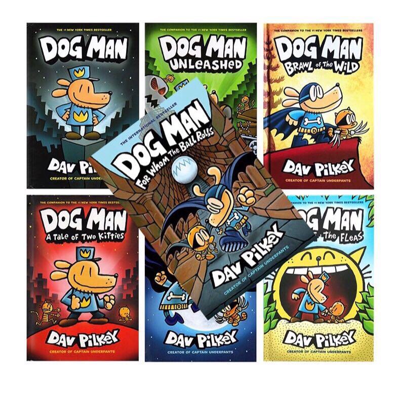 Dog Man 1-9 ( Loose/Set Books) Hardcover/ Paperback | Shopee Malaysia