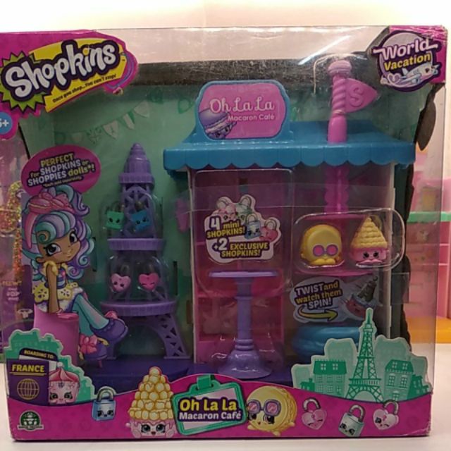 oh la la macaron cafe shopkins