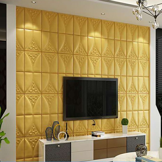 frame deco 70*70cm 3D Wallpaper Modern Wall Background TV Decor Wer PE Foam  DIY Wall Stickers Wall Decor Bedroom Living | Shopee Malaysia