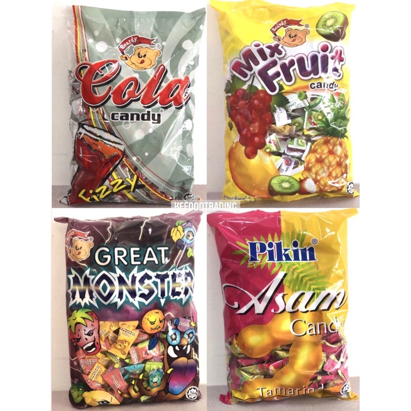 Candy pack cola/mixed fruit/ monster/Asam