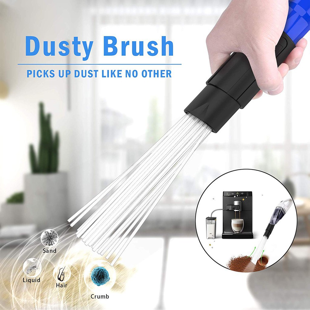 Dust Vacuum Cleaner Head Flexible Straw Tubes Dust Cleaning Remover