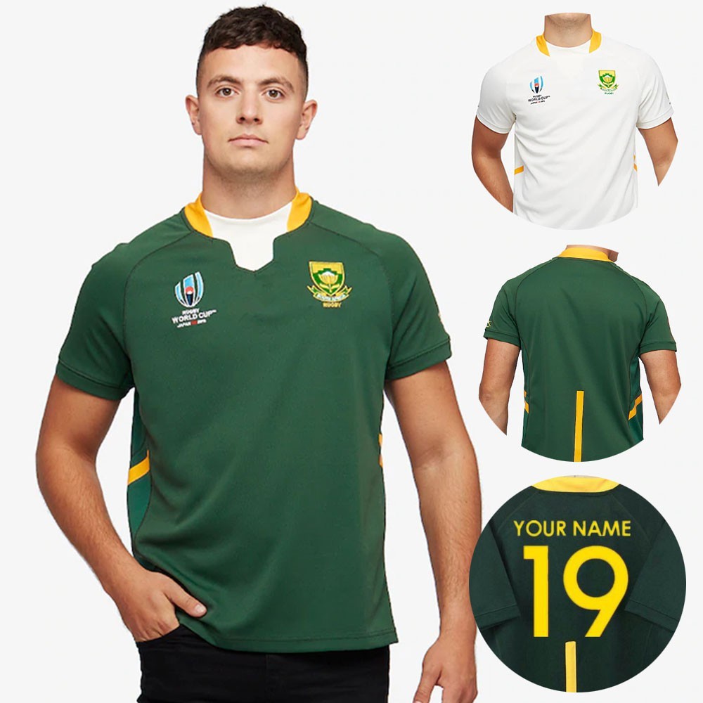 South Africa 2019 Rugby World Cup Jersey South Africa Rugby Jersey Shopee Malaysia