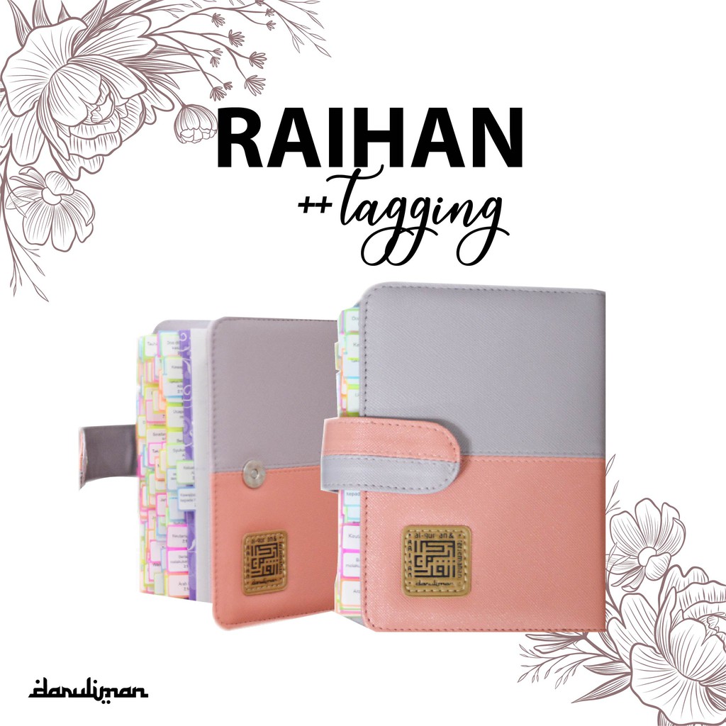 Top Sales 1 Tagging Quran Terjemahan Pelangi Bertajwid A6 (Raihan) [Ready Stock]