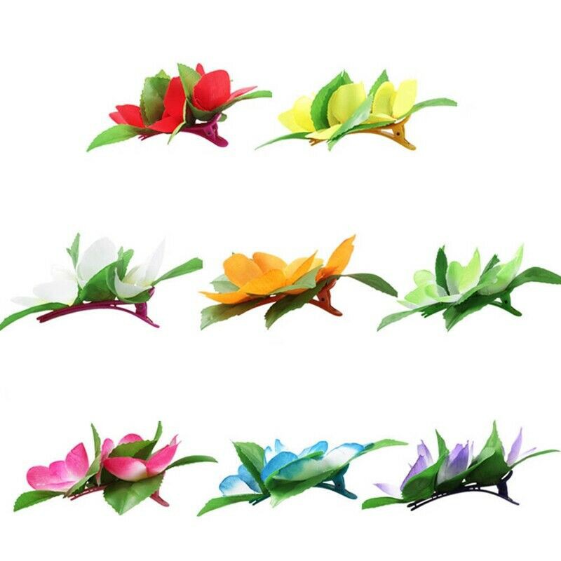 hawaiian flower hair accessories