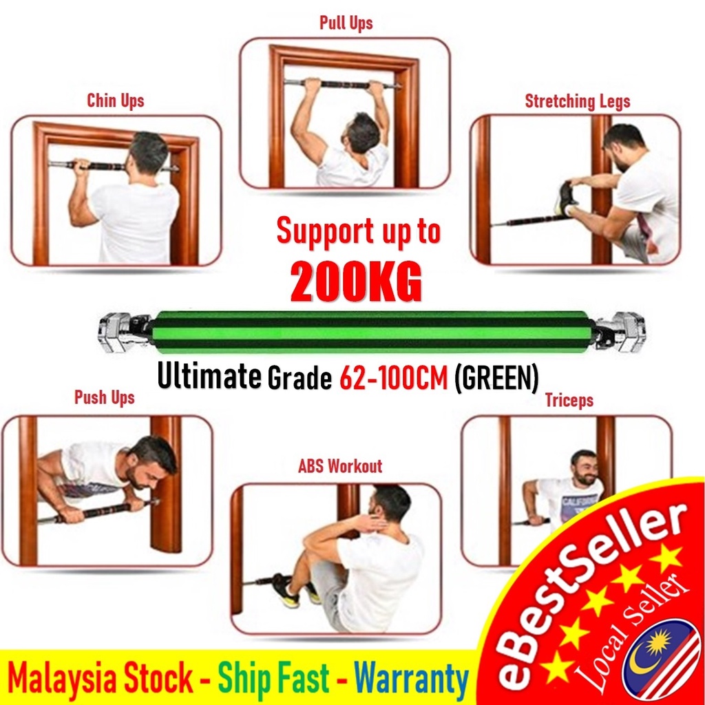 🎁KL STORE✨  Door Way Pull Up Bar Push Up Workout Gym Chin Up Bar Doorway Exercise Fitness