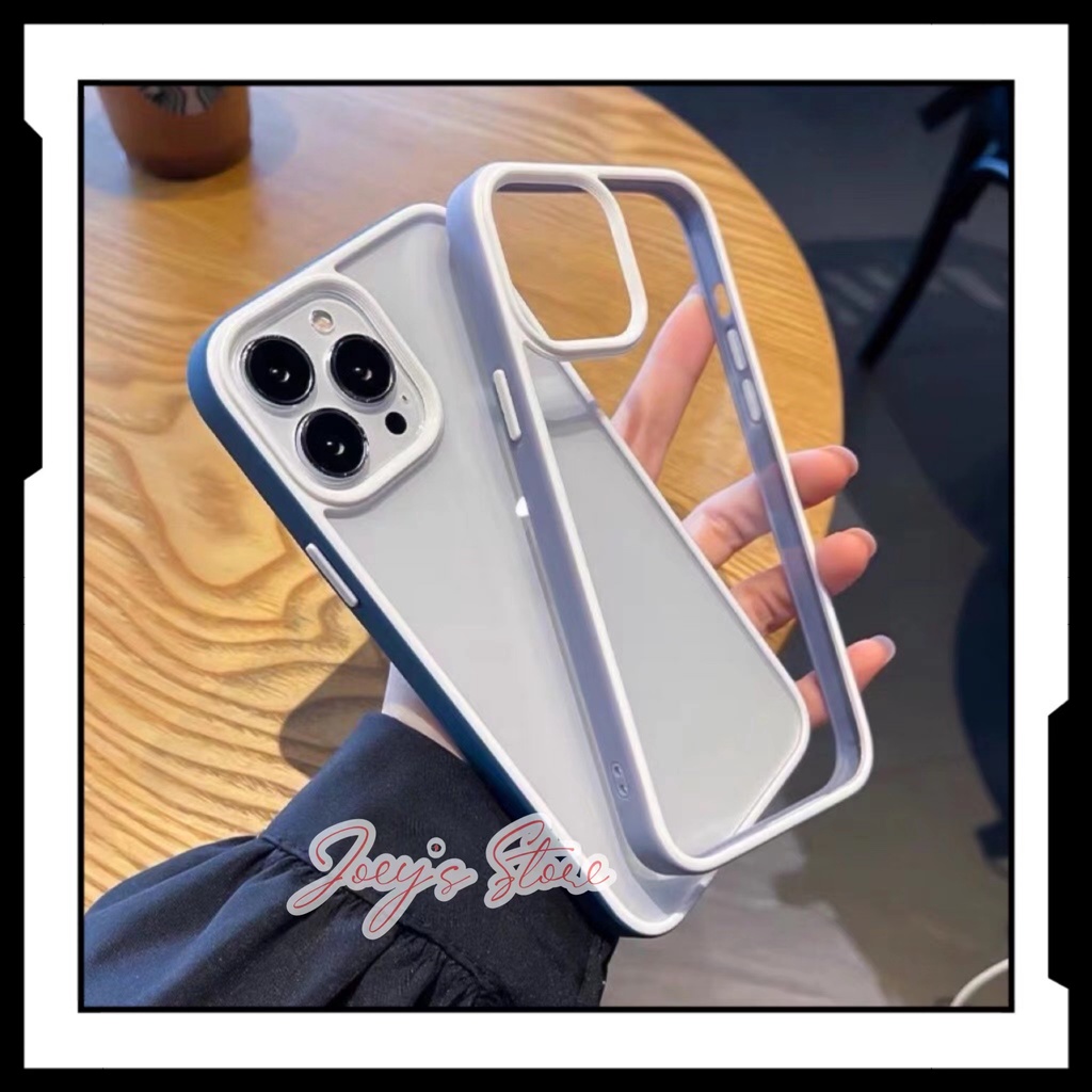 Transparent Case For iPhone 15 14 13 12 11 Pro Max 7 8 PLUS X XS XR XS MAX Anti Shock Hard Cover Casing Anti-Drop SB