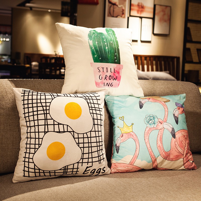 Ins Pillow Cushion For Leaning On A Large Sitting Room Sofa