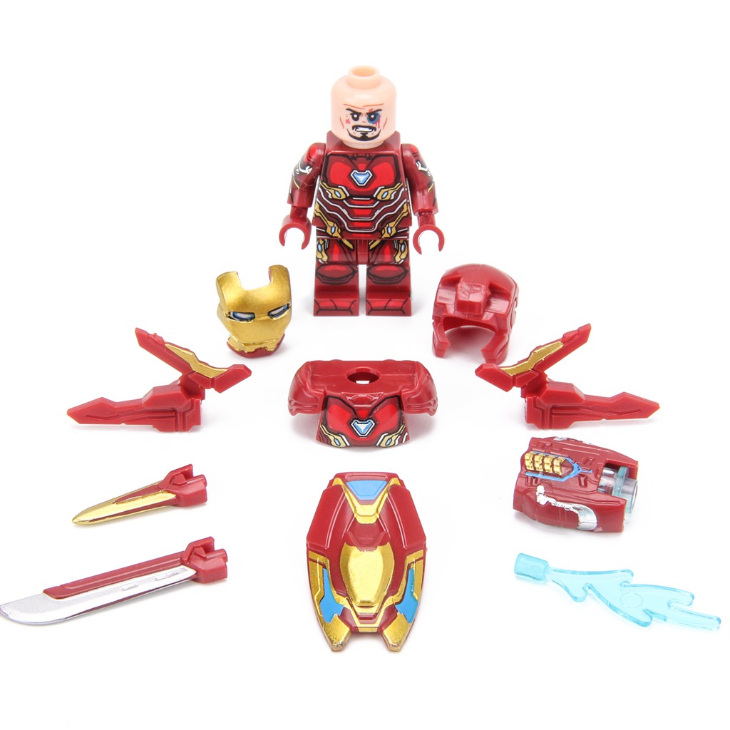 lego iron man mark 85 minifigure