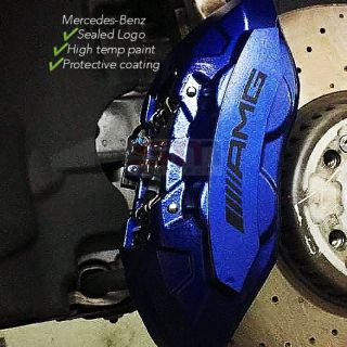 BMW F10 Brake Caliper Paint Blue Front Rear Service 