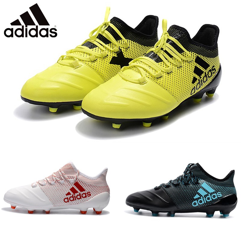 kids leather football boots