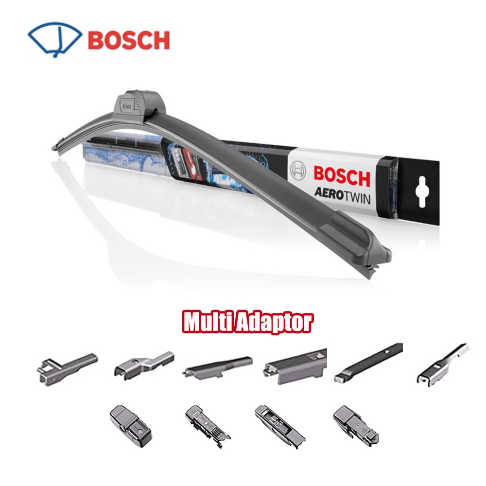 [Non U Hook]Bosch Aerotwin Plus MultiAdaptor Soft Wiper Shopee Malaysia