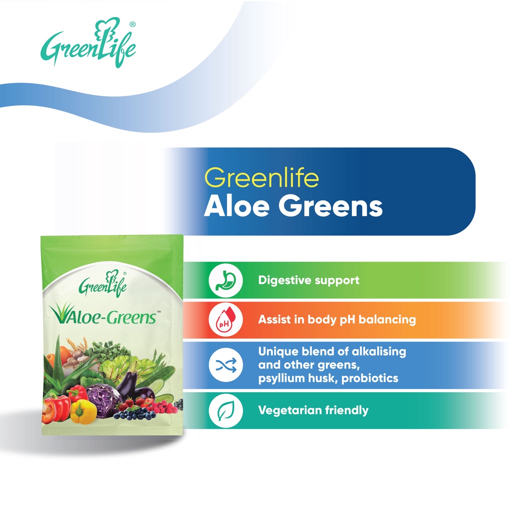 Greenlife AloeGreens Colon Cleansing & Digestive Support Trial Pack (5