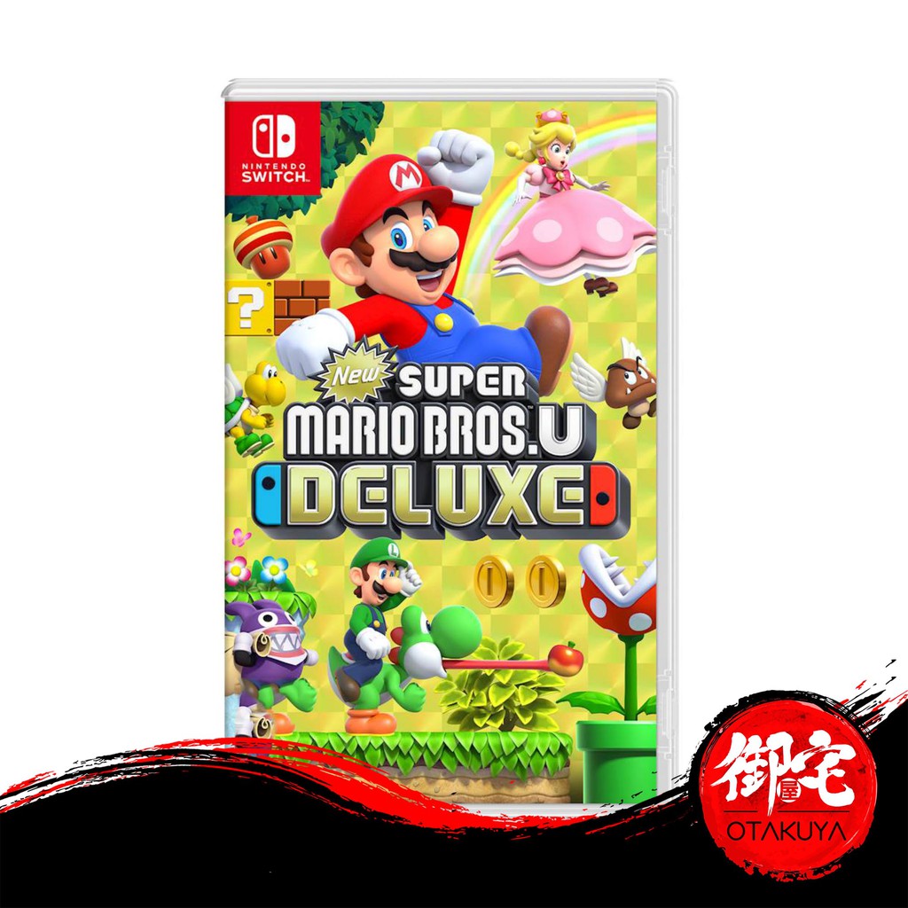 Nintendo Switch New Super Mario Bros U Deluxe Asia - English/Chinese ...