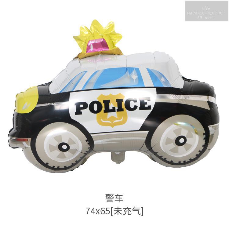 fire truck tractor excavator police cars