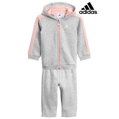 adidas grey pink tracksuit