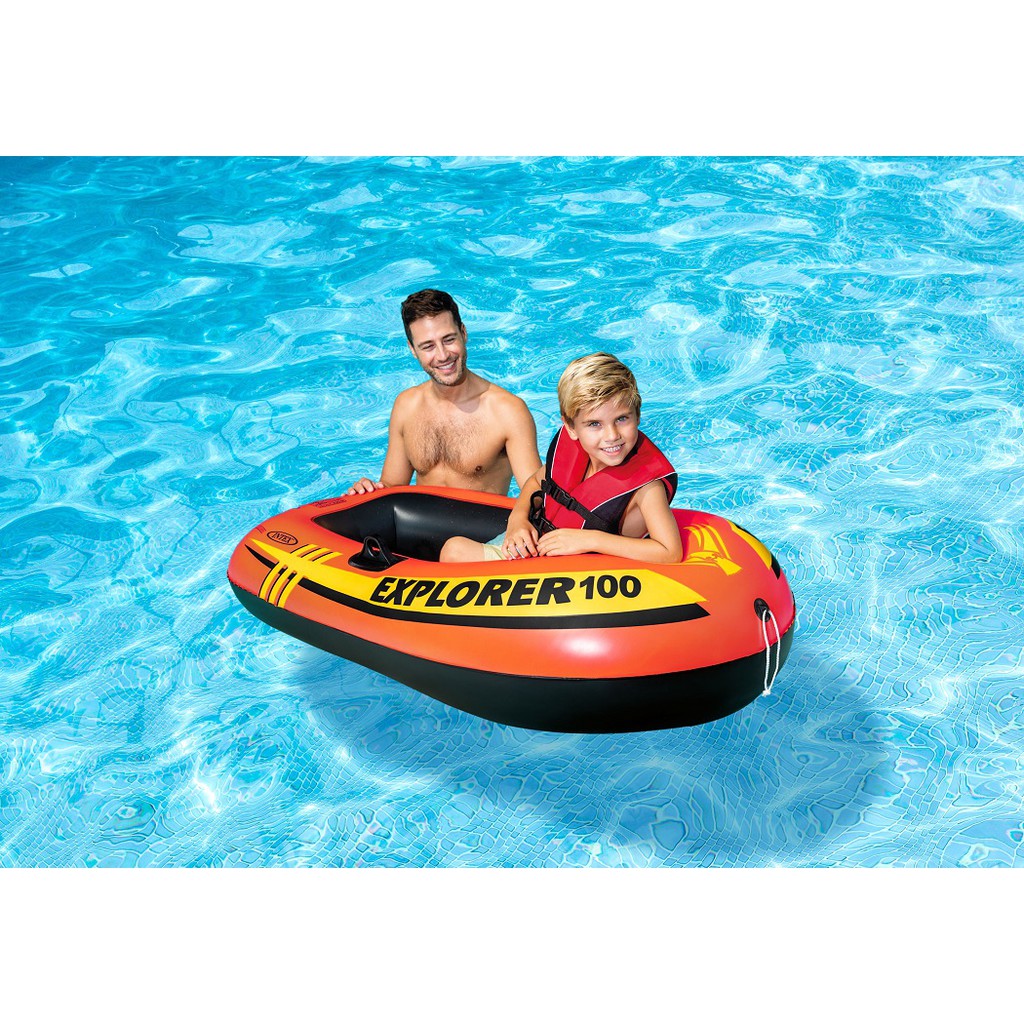 Intex Explorer 100 Boat It 529np Shopee Malaysia