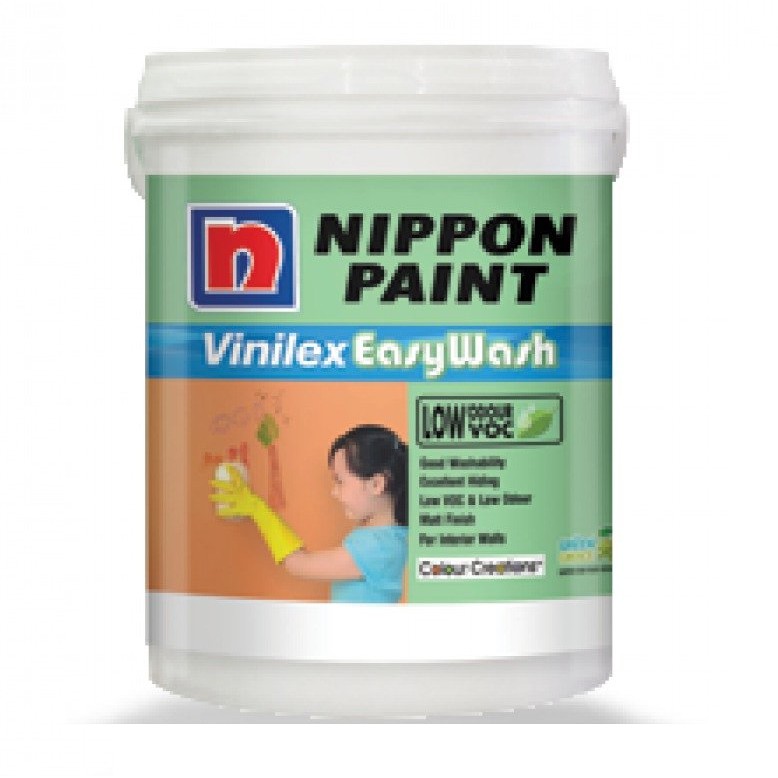  Nippon Easy Wash  Interior Wall White 5 Liter Shopee 