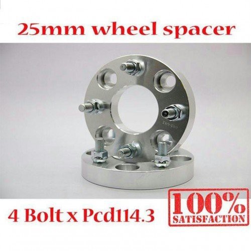 2Pcs Wheel Spacer 25mm 4x114.3 Nissan Silvia S13 180SX Cefiro A31 Sentra B14 B15 N16 Livina