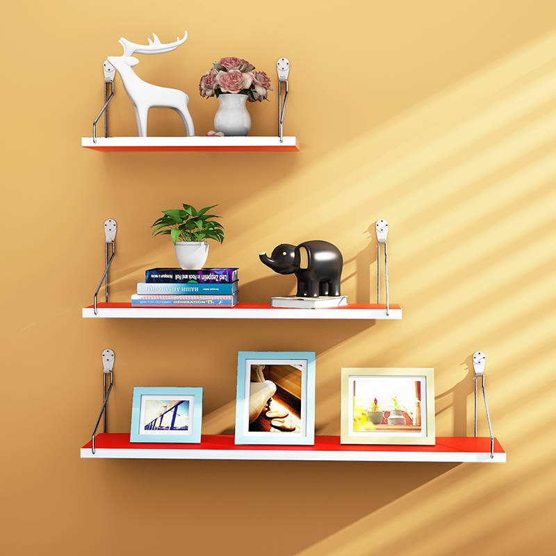 【NEW ARRIVAL】peralatan dapur【Ready Stock】Rak dinding ruang tamu gantung  dinding rak dinding partisi bilik tidur hiasan buku kreatif dan moden yang  bebas dari pukulan | Shopee Malaysia