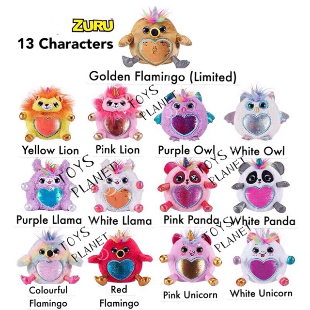 rainbocorns golden flamingo