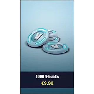 Fortnite Top Up 5000 13500 V Bucks Recharge Battle Royale - 