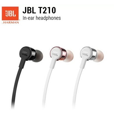 jbl in ear t210