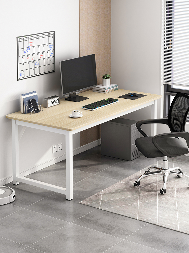 Big Wholesale! Desk simple bedroom simple rental office desk chair  combination desktop_computer desk single | Shopee Malaysia