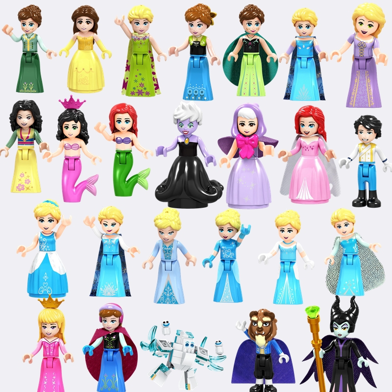 lego disney princess mini dolls