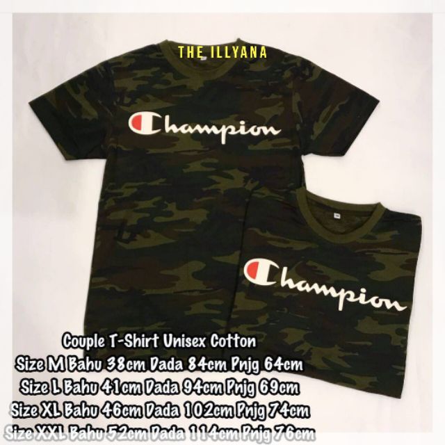 champion army t shirt