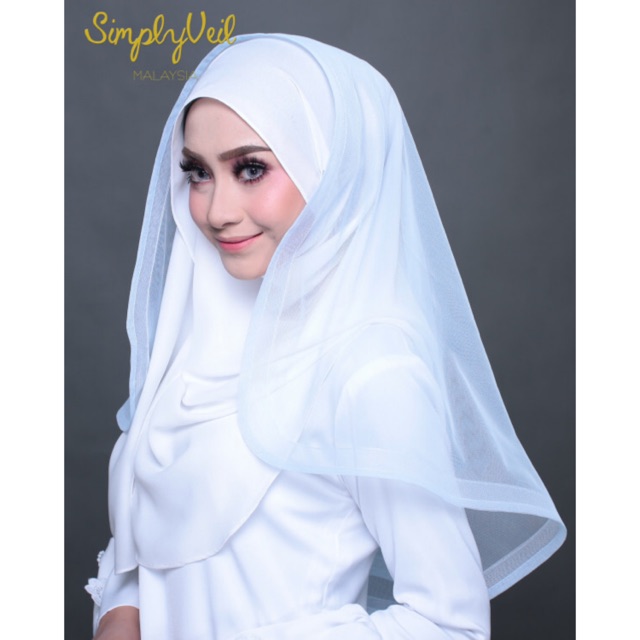 Simply Veil Value Sky Blue | Shopee 