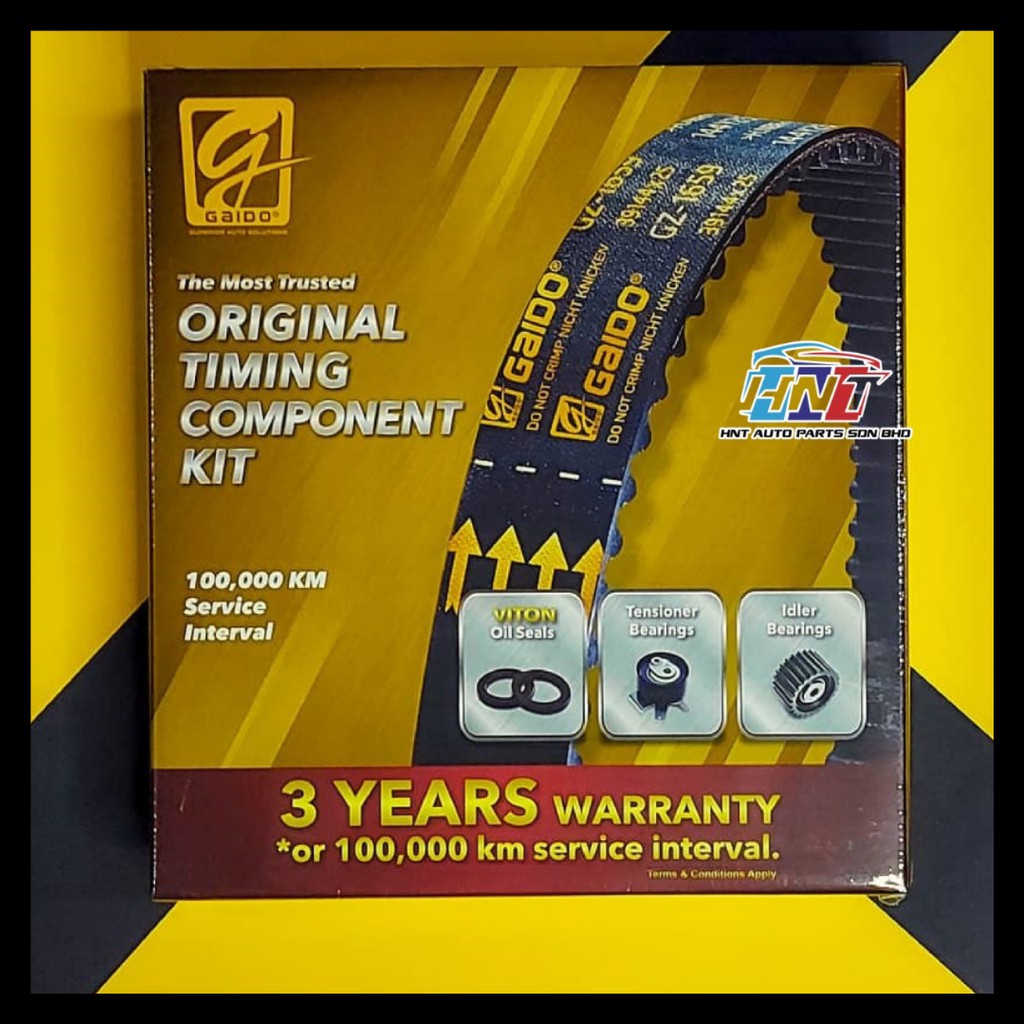 GAIDO Timing Belt Set Proton Waja 1.6 MMC Shopee Malaysia