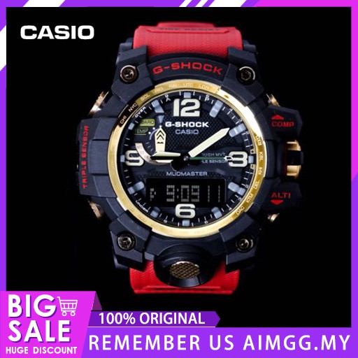 Crazy Sale Casio G Shock Mudmaster Gg 1000 1a3 Gwg1000 1a3 Gwg 1000 1a3jf Men Sports Digital Original Watch Shopee Malaysia