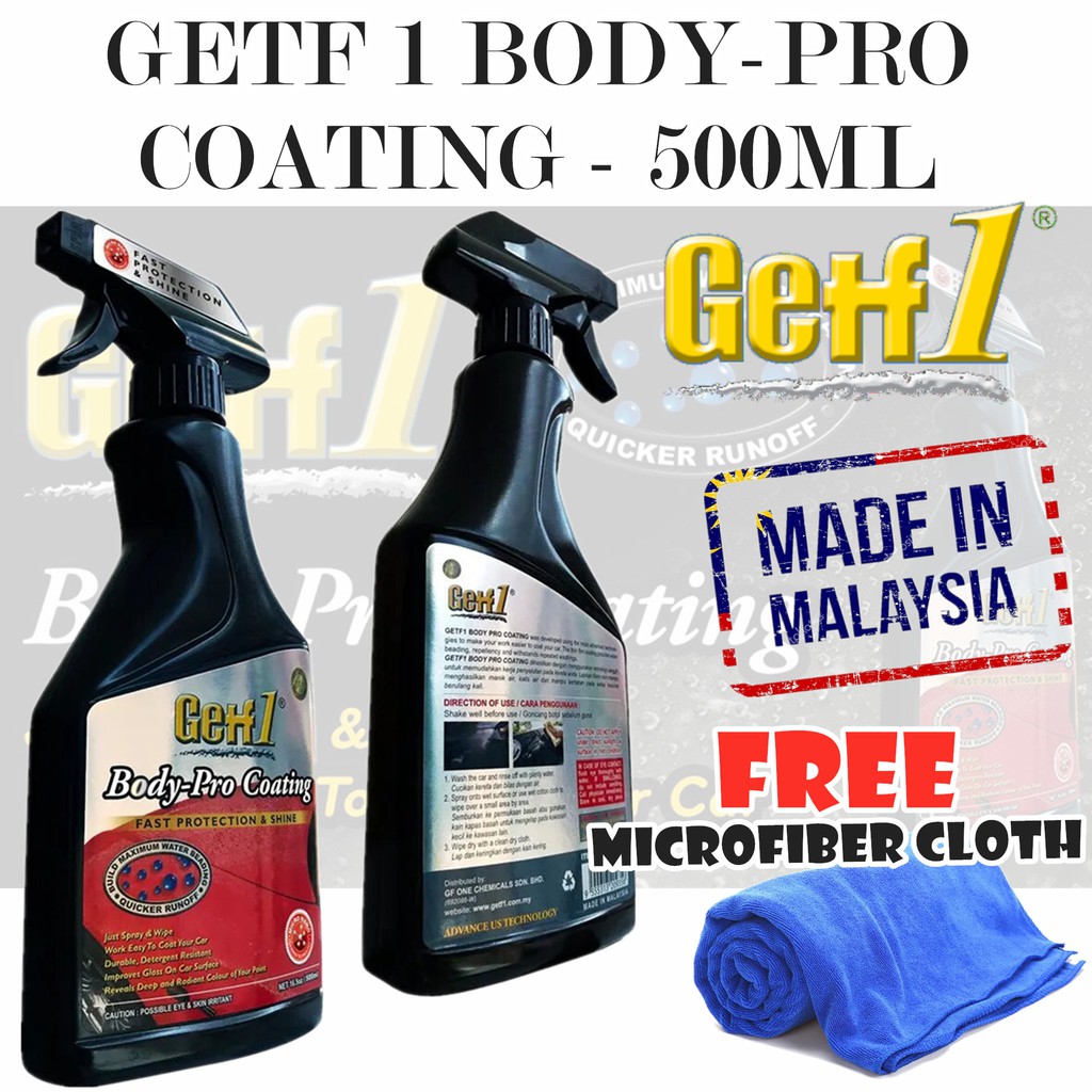 GETF1 Body-Pro Coating - 500ml | Shopee Malaysia