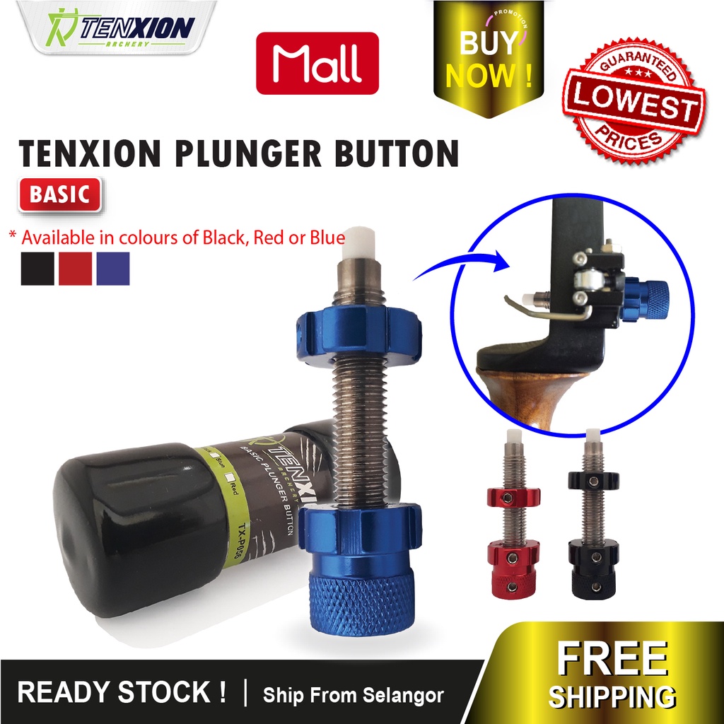 TenXion Archery P056 Cushion Plunger Pressure Button Screw in Recurve