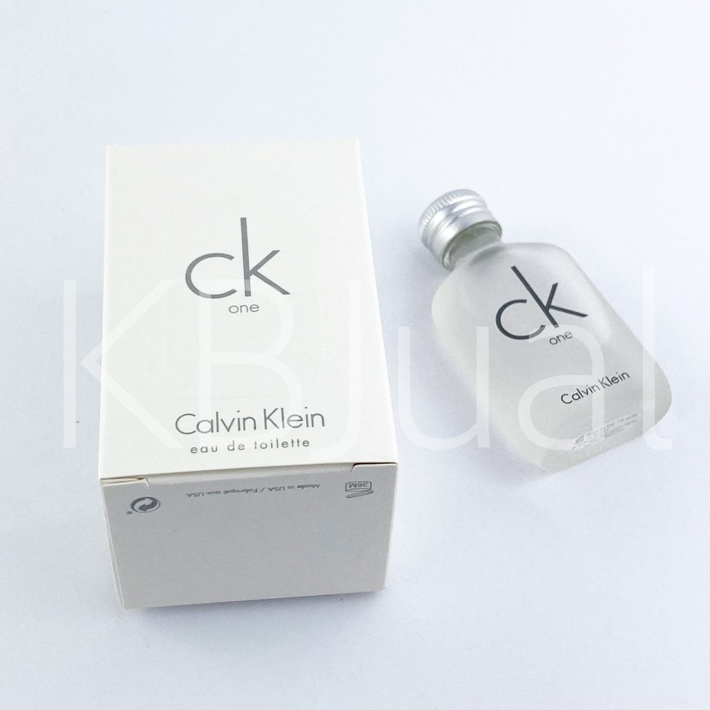 💯 Original Calvin CK One 10ml Miniature | Malaysia