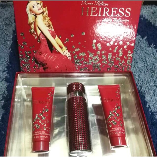 paris hilton heiress gift set