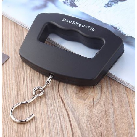 Pocket 50kg/10g LCD Digital Fishing Hanging Electronic Scale Hook Weight Luggage