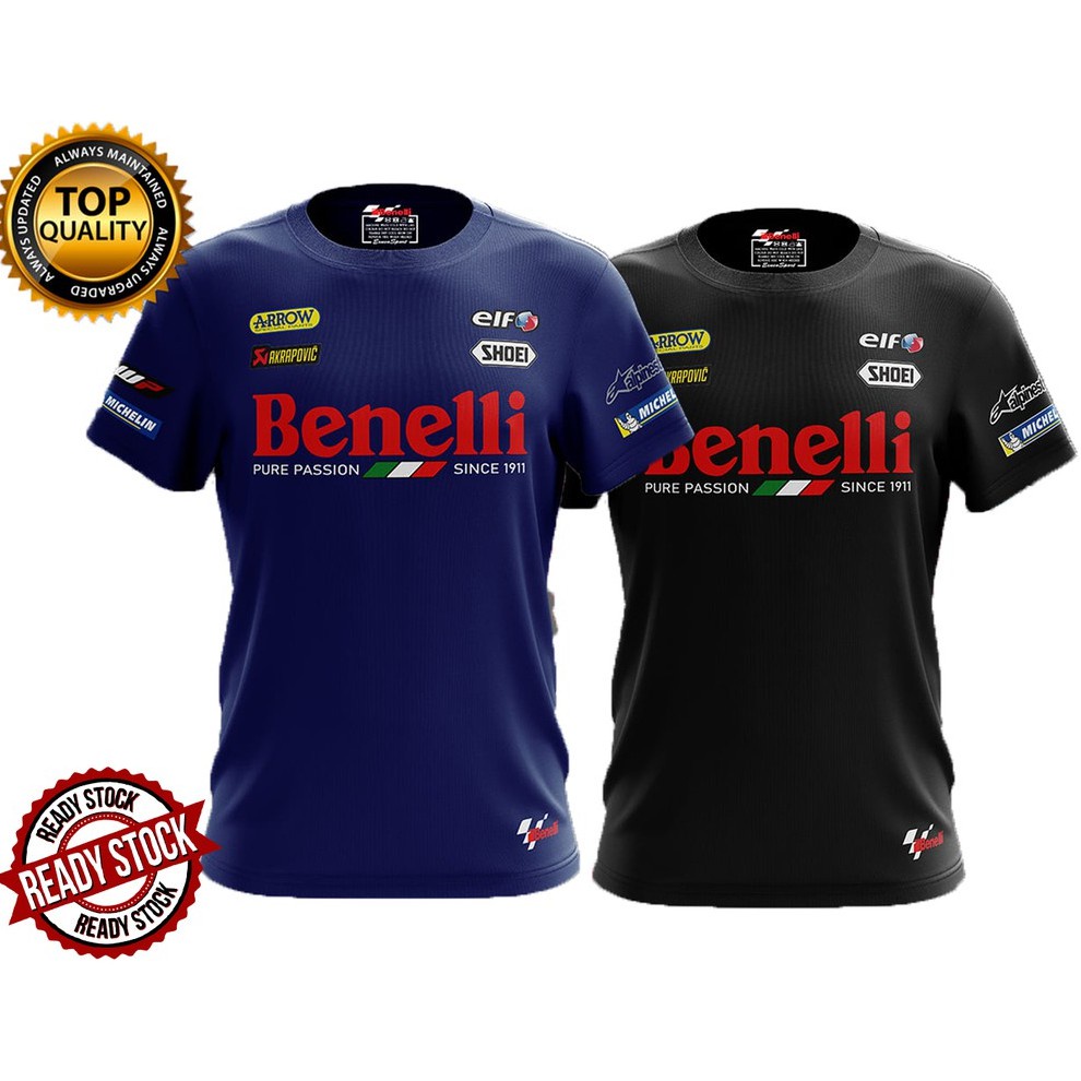 Ready Stock Baju Jersey Benelli Italian Bike Trx 150x R18i 302r Superbike Motogp Clothes