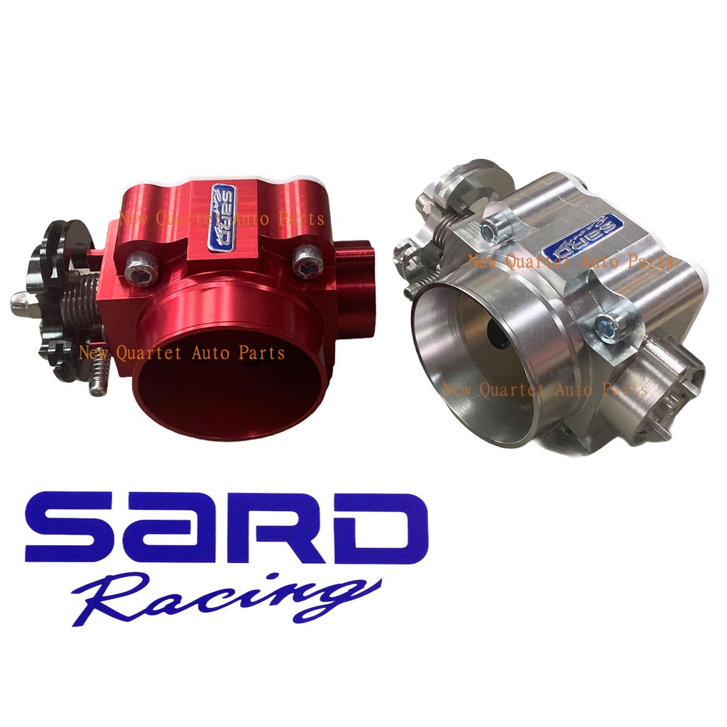Sard Racing Throttle Body 62mm Silver For Mitsubishi 4g13 4g15 Mmc Proton Wira Satria 1 3l 1 5l With Sticker