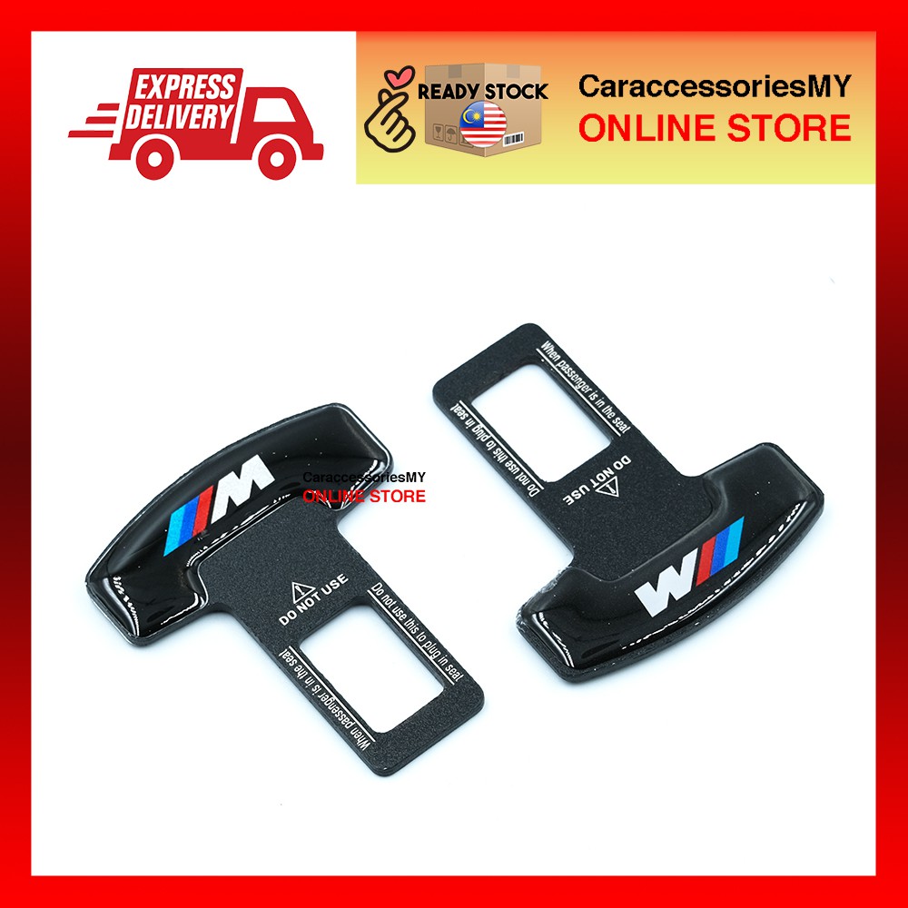 BMW seat belt buckle stop alarm eliminate sound racing stainless steel