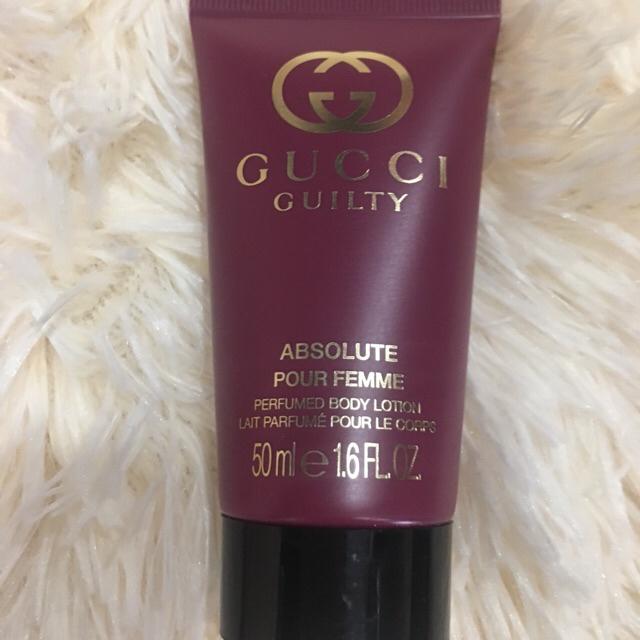 gucci guilty absolute body lotion