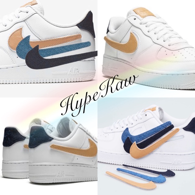 nike af1 detachable swoosh