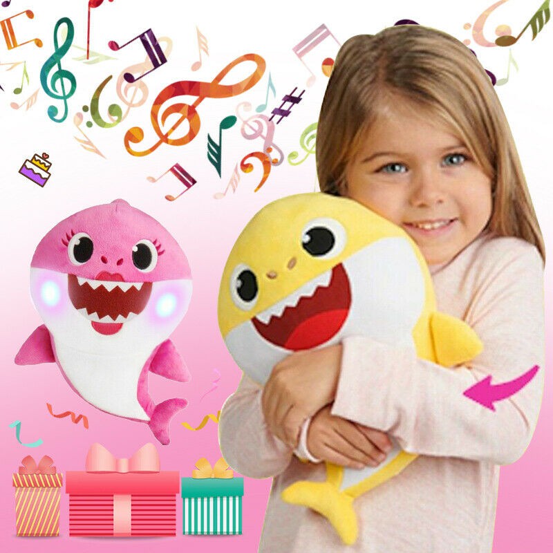 stuffed animal that sings baby shark